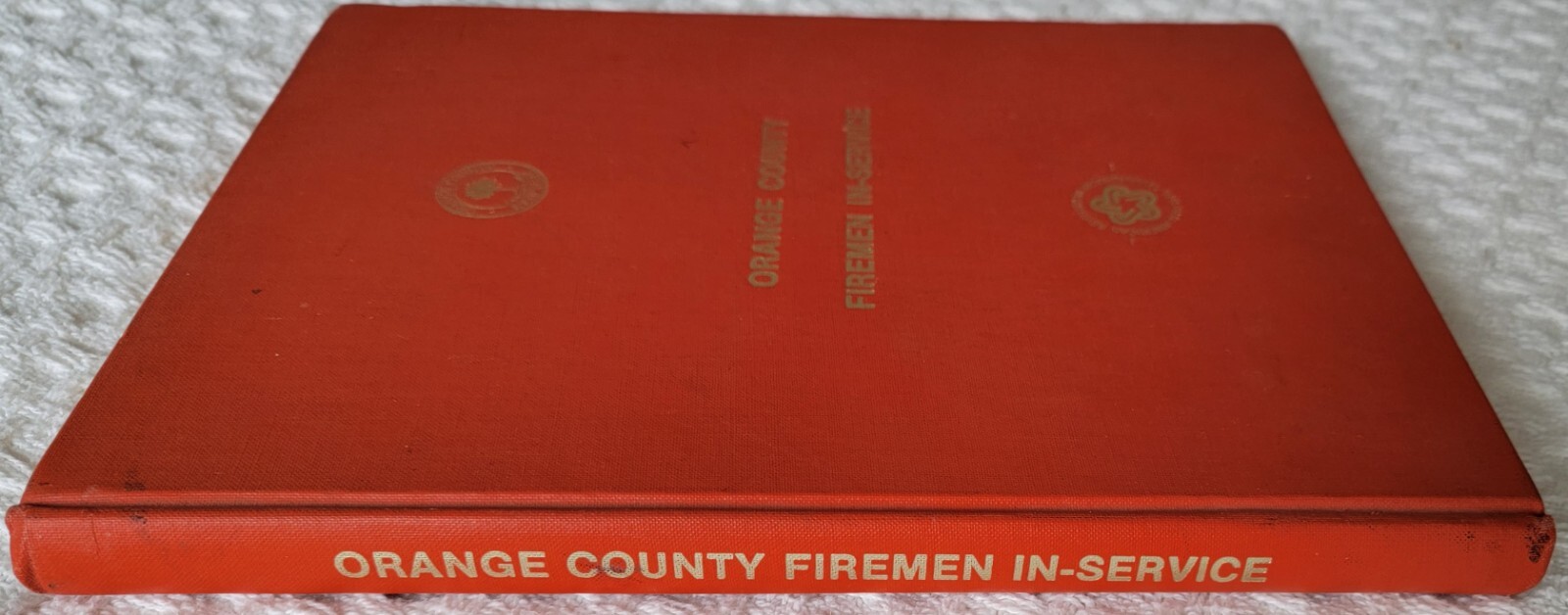 Orange County (New York) Firemen In-Service – HC – 172 Pages – June 1976 – Nice