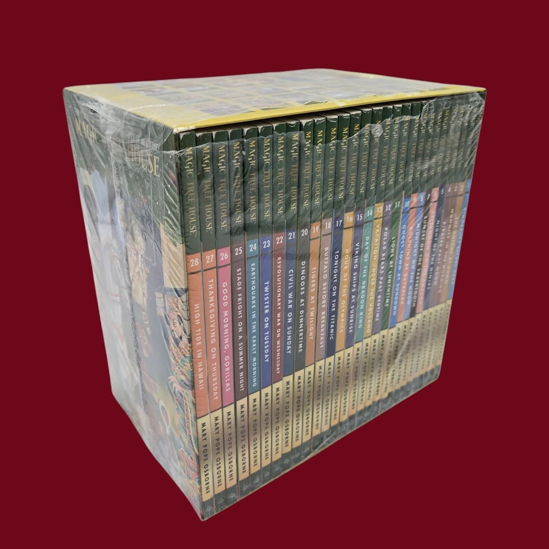 Set 7A: Magic Tree House A Library of Books 1-28 – Mary Pope Osborne Collection