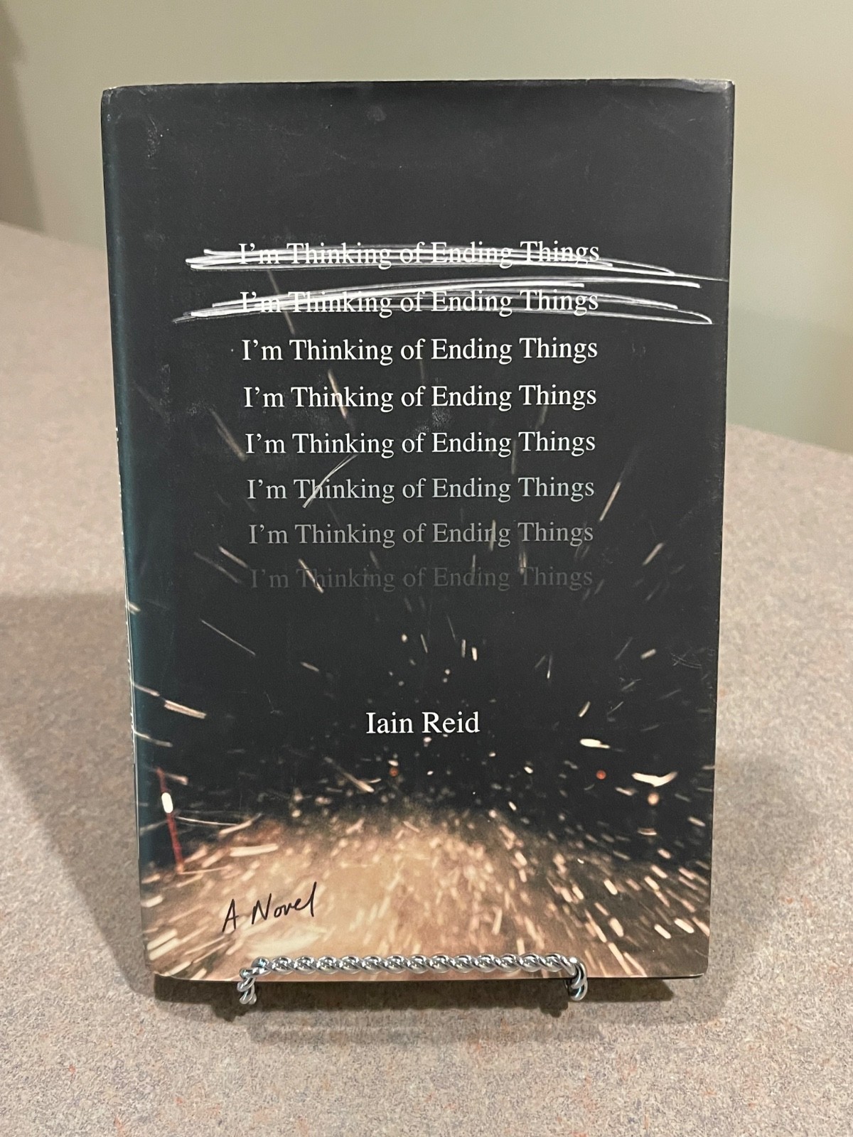 I’m Thinking of Ending Things by Iain Reid (First Edition 2nd Printing Hardcover