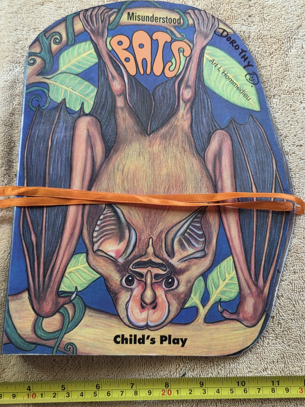Misunderstood Bats Pop-Up Picture Book Ages 4-8 1995 Child’s Play Art L’H.
