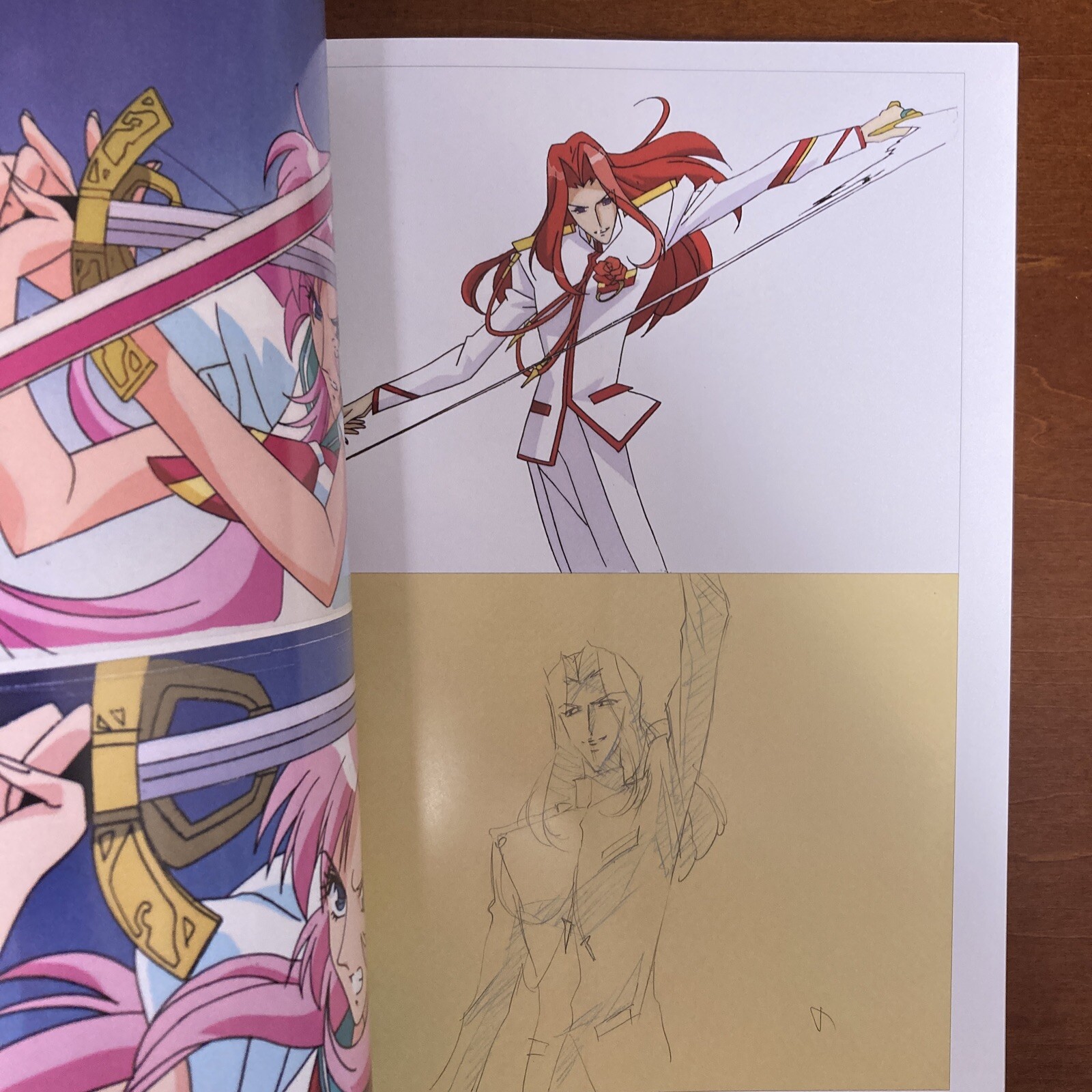 Revolutionary Girl Utena Art Book The hard core of UTENA Animation Side