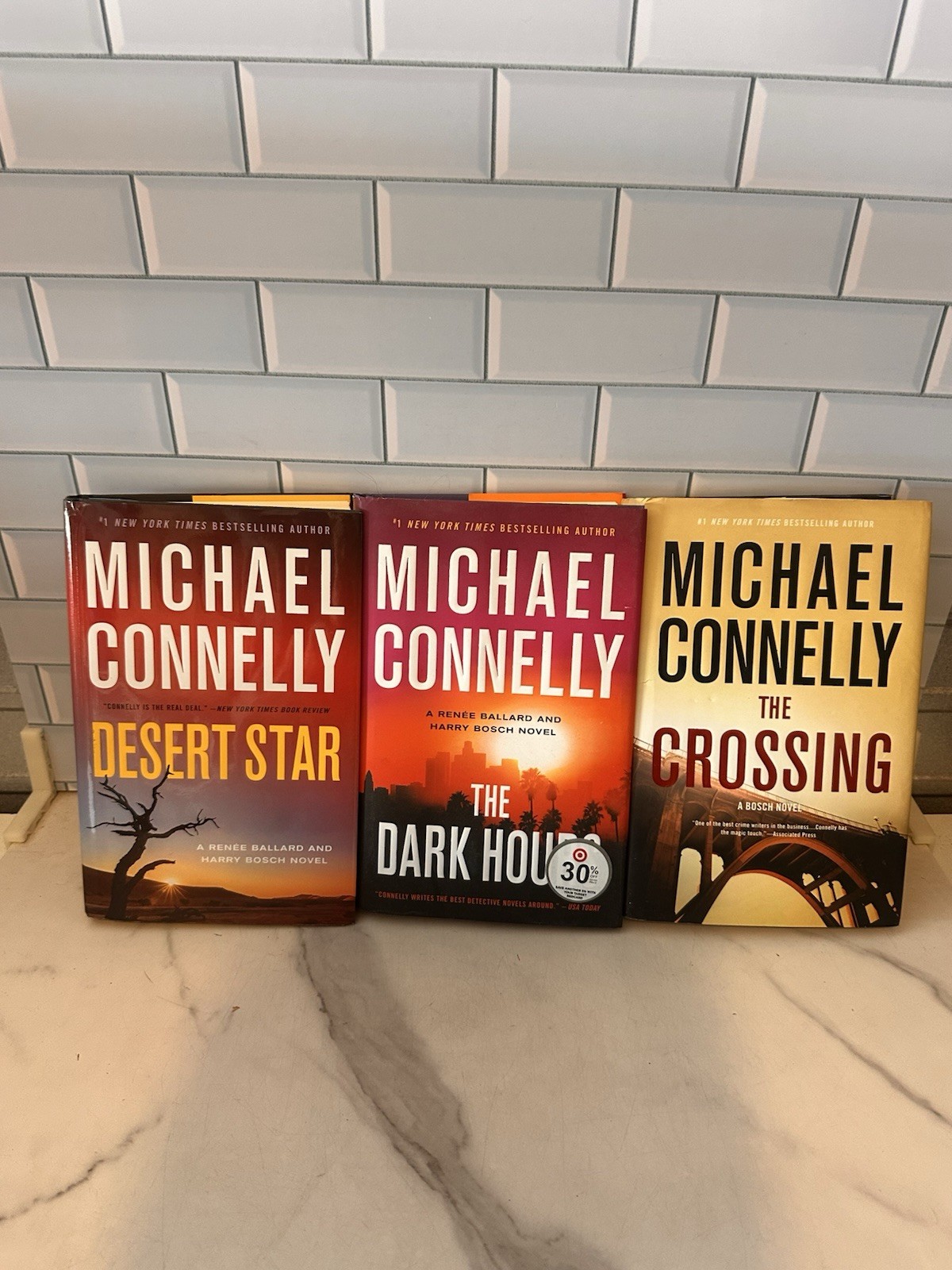 Michael Connelly Hardcovers Lot of 3 Mixed Titles