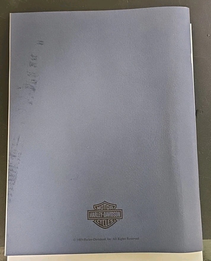 The Harley Davidson Story Soft Cover Book 8.5×11 76 Pages VTG