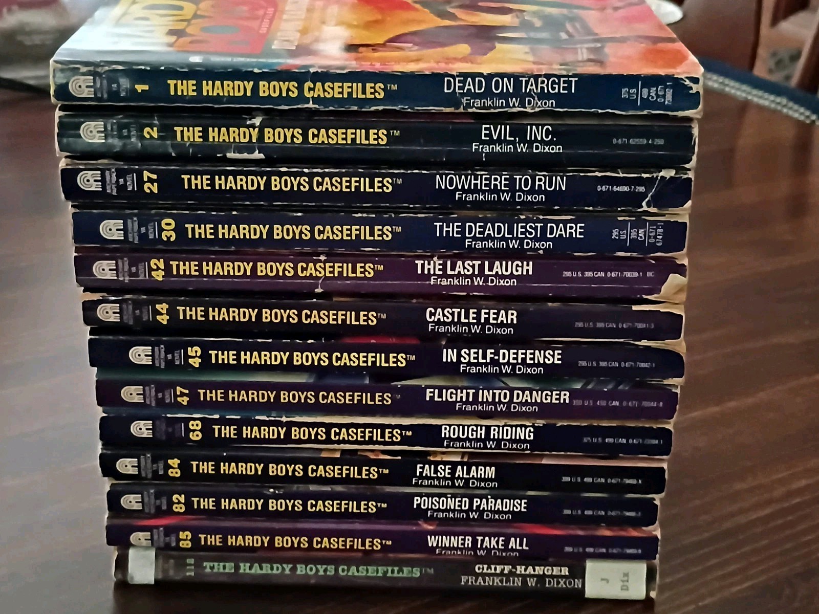 Lot Of 13 Hardy Boys Casefiles