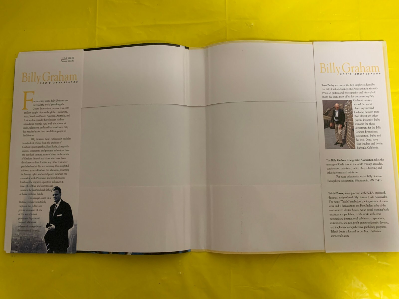 Billy Graham, God’s Ambassador and Autobiography – Just as I am
