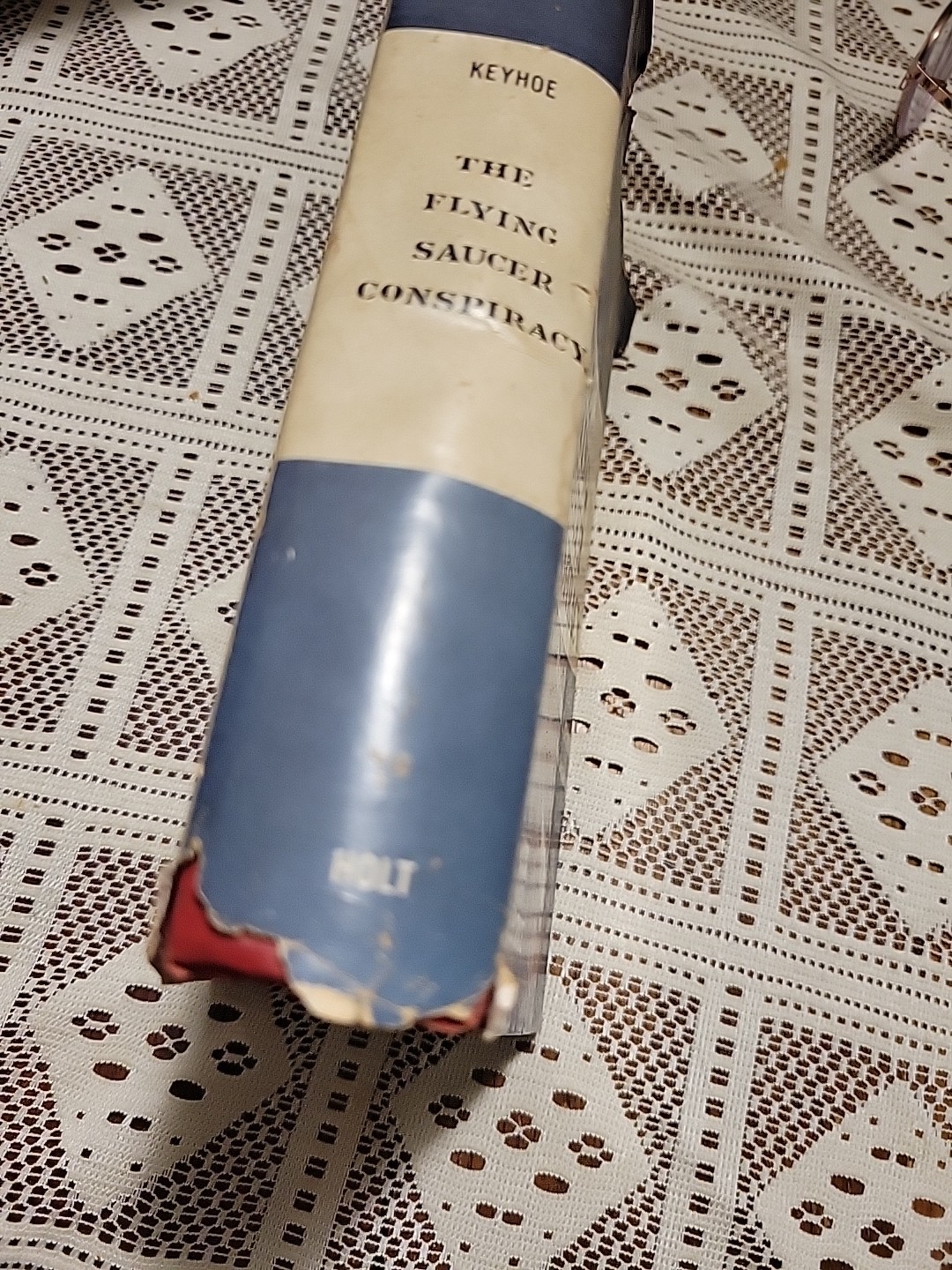 The Flying Saucer Conspiracy Major Donald E. Keyhole 1955 2nd Ed Occult UFO Vtg