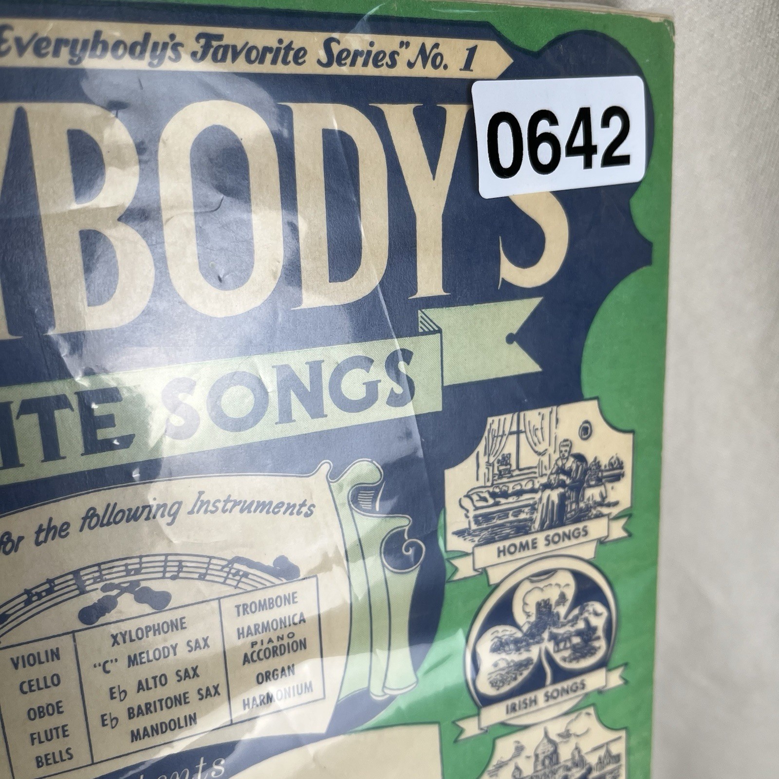 Vintage Song Sheets Everybody’s Favorite Songs by Amsco Music Over 200 Songs
