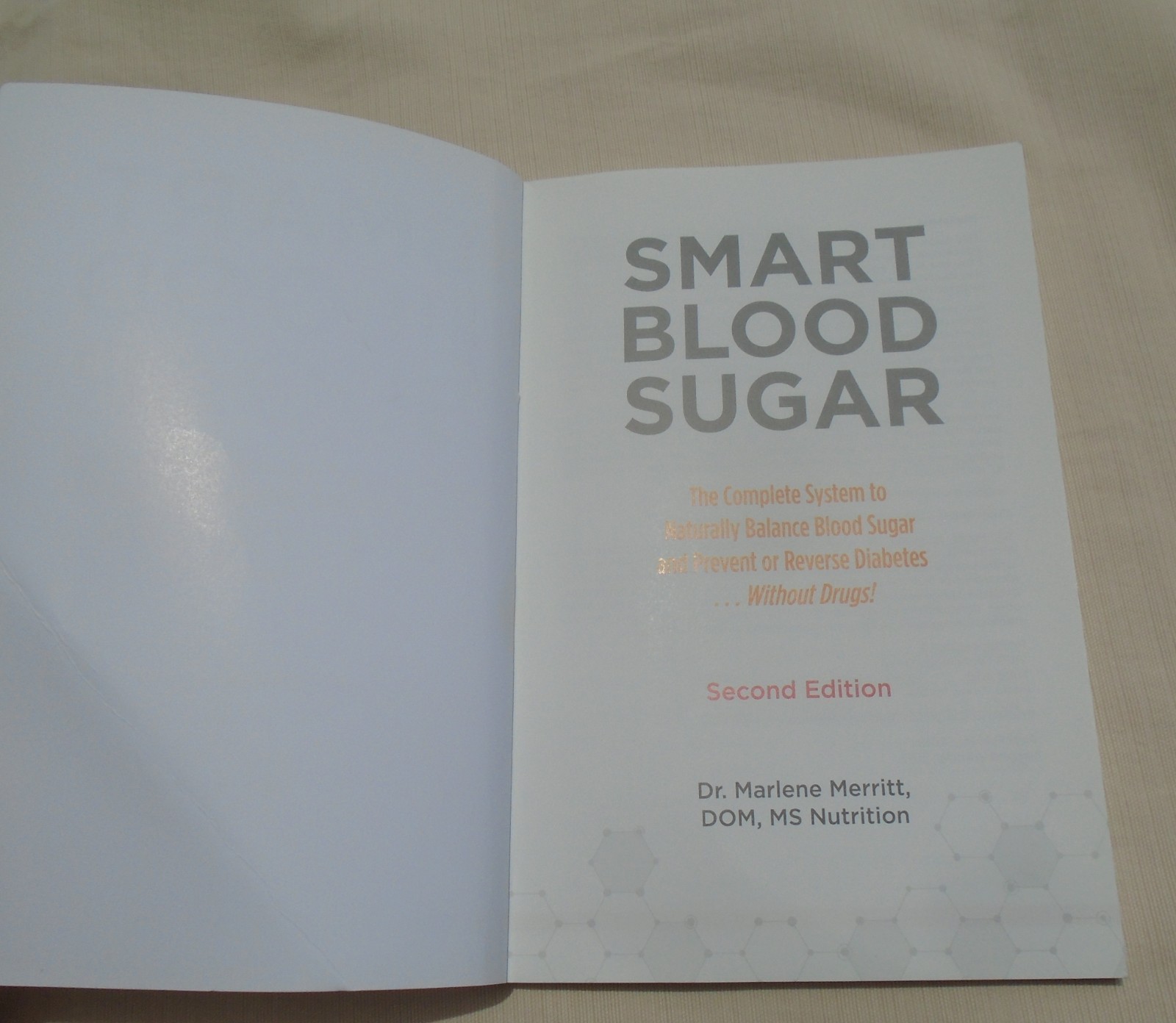 SMART BLOOD SUGER 2ND EDITION BY MARLENE MERRITT Paperback