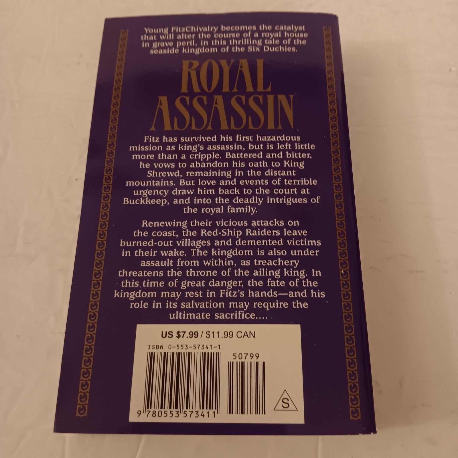 Royal Assassin : The Farseer Trilogy Book 2 by Robin Hobb (1997, Mass Market)