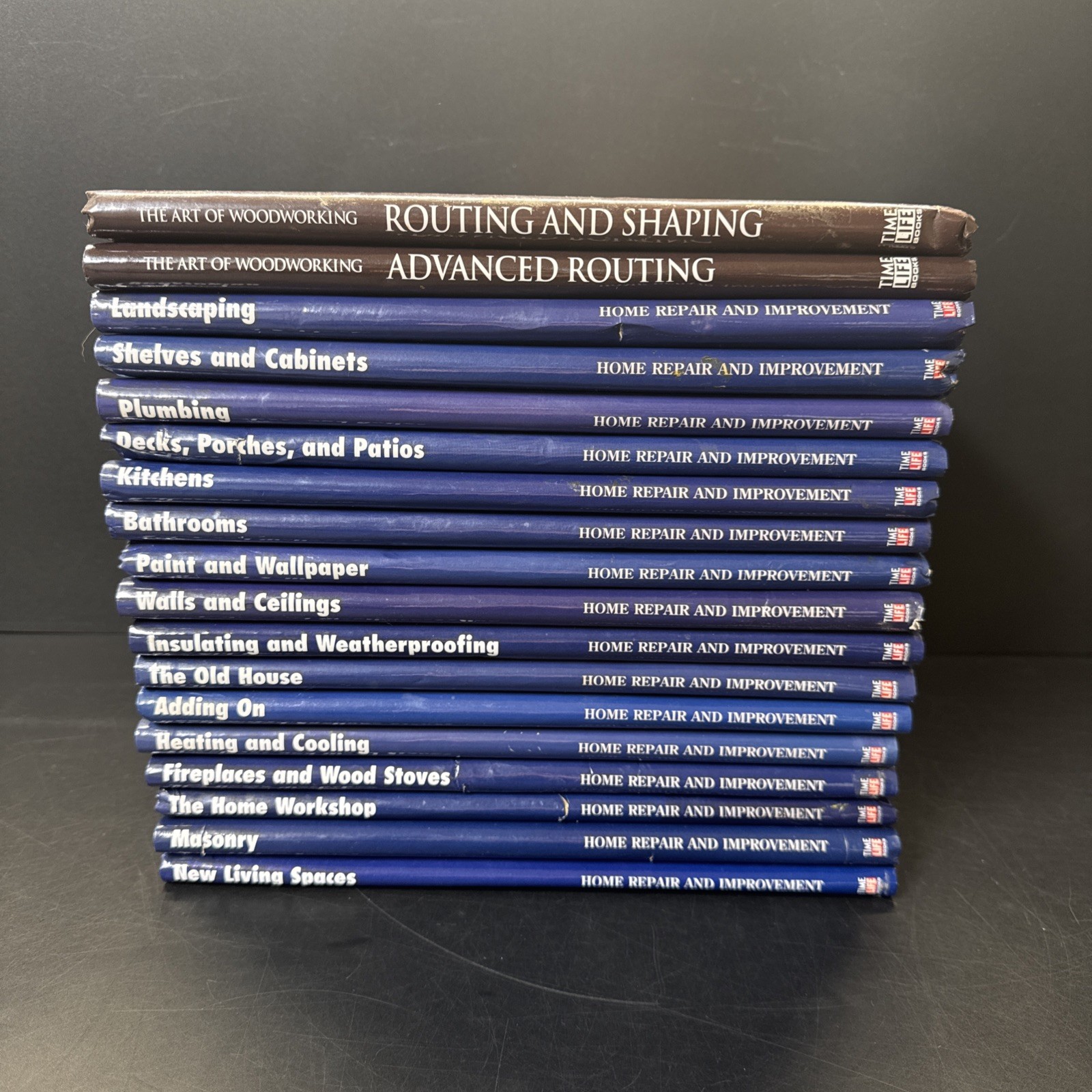 Vintage Time Life Home Repair And Improvement Lot Of 18 Hard Cover Spirals