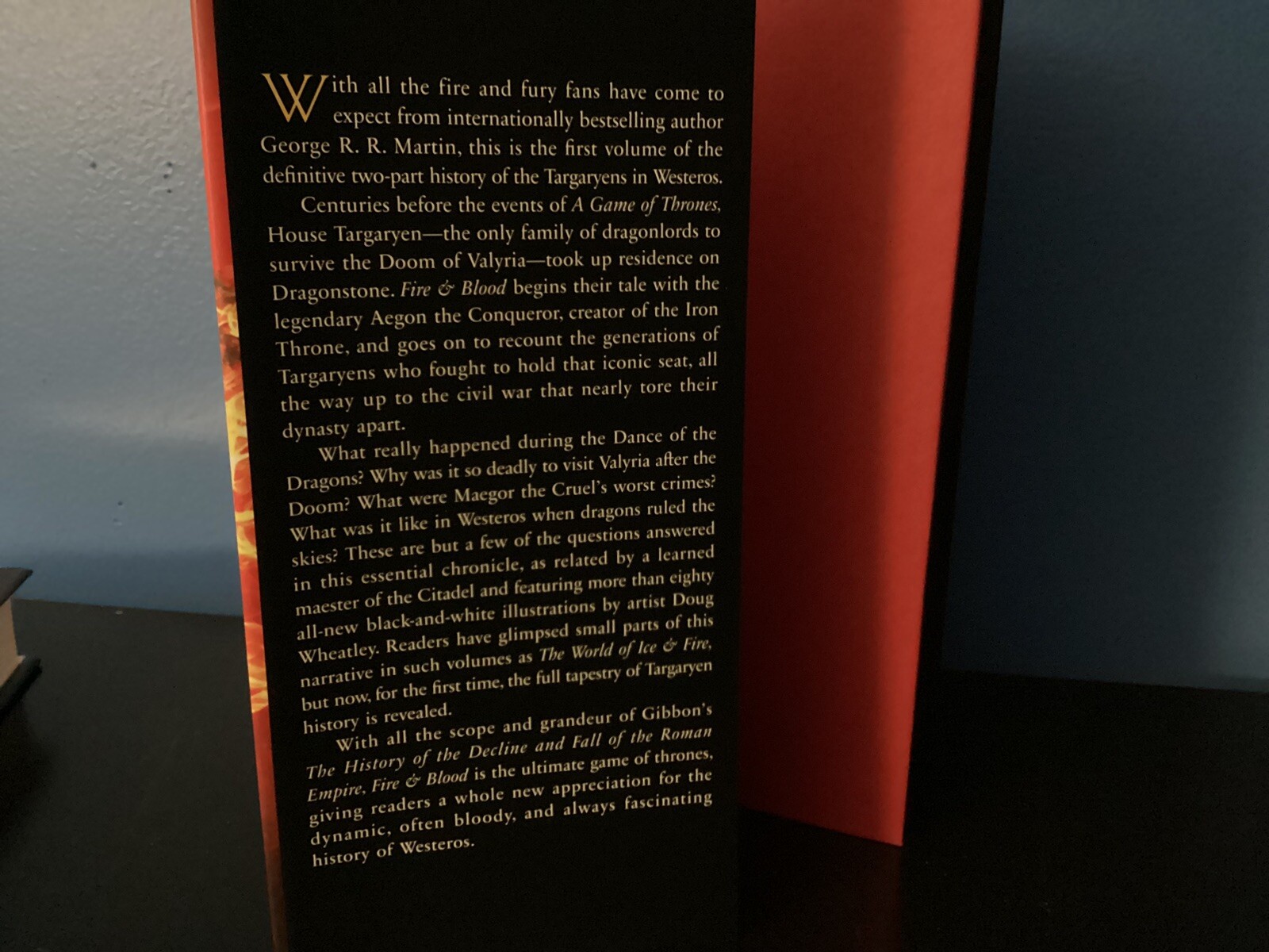 Fire and Blood : 300 Years Before a Game of Thrones And Low Chicago By Grrm