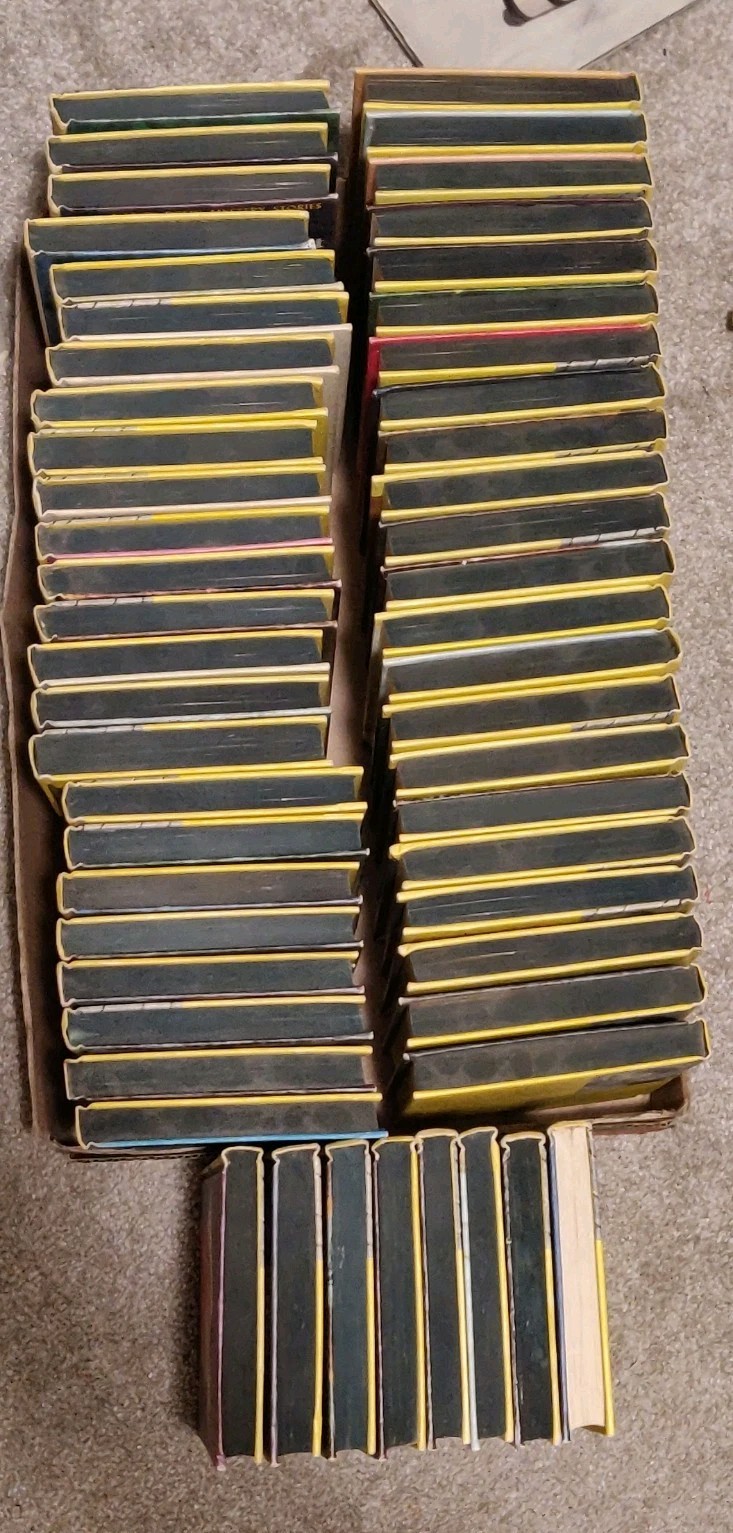 Vintage Nancy Drew Hardcover Book Lot 1-54 Matte Hardcover & #55 Glossy