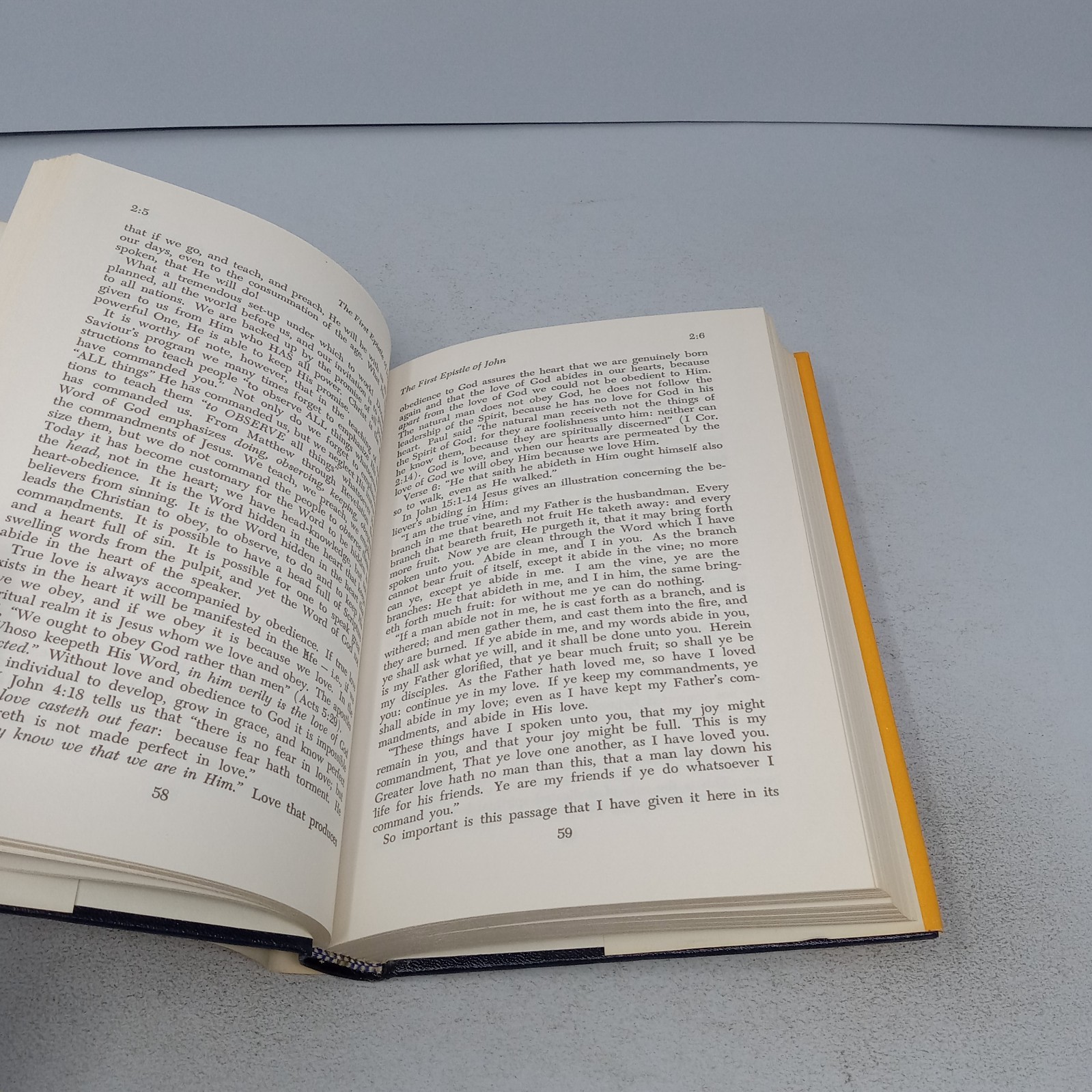 The Epistles of John: 1967 The Gospel Hour, Inc. Hardcover by Oliver B. Greene