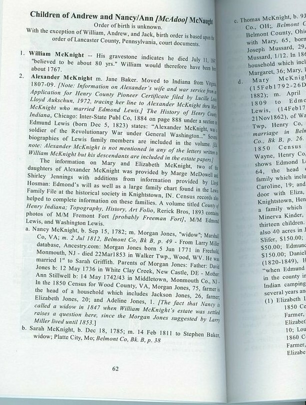 Dear William Letters From Home 1796-1826-McKNIGHT-Pennsylvania-McNAUGHT-Ireland