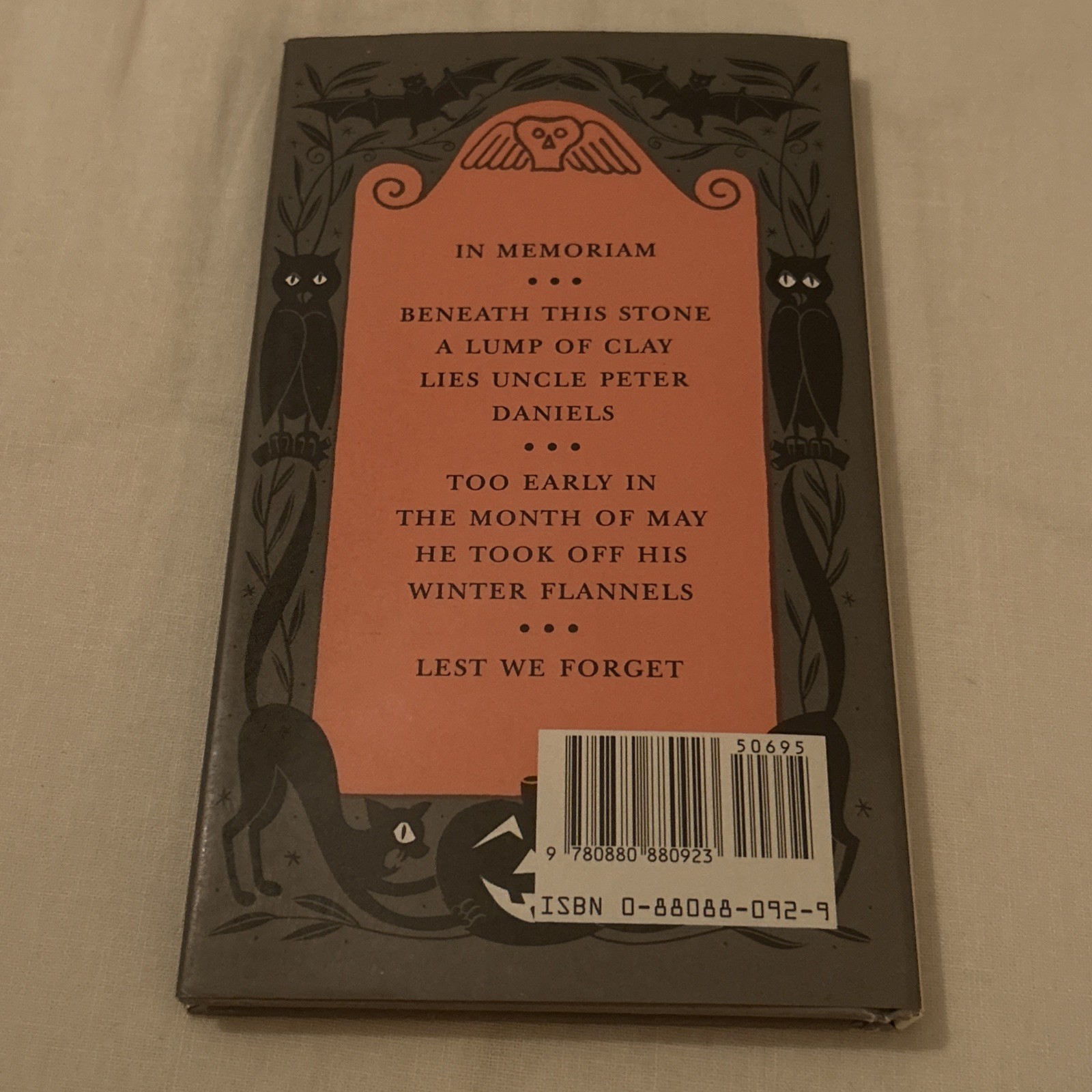 NEW Comic Epitaphs From The Very Best Old Graveyards HCDJ Vintage Halloween 1957