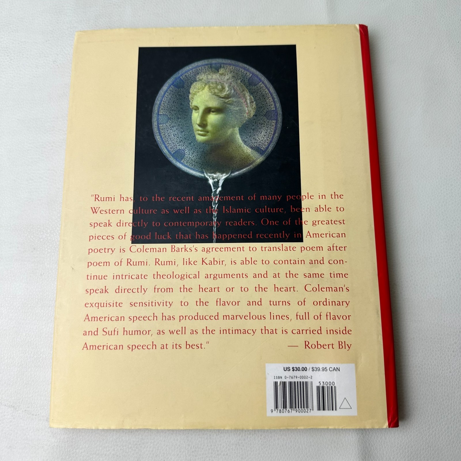 The Illuminated Rumi Jalal Al-Din Rumi 1997 First Edition Illustrated Hardcover