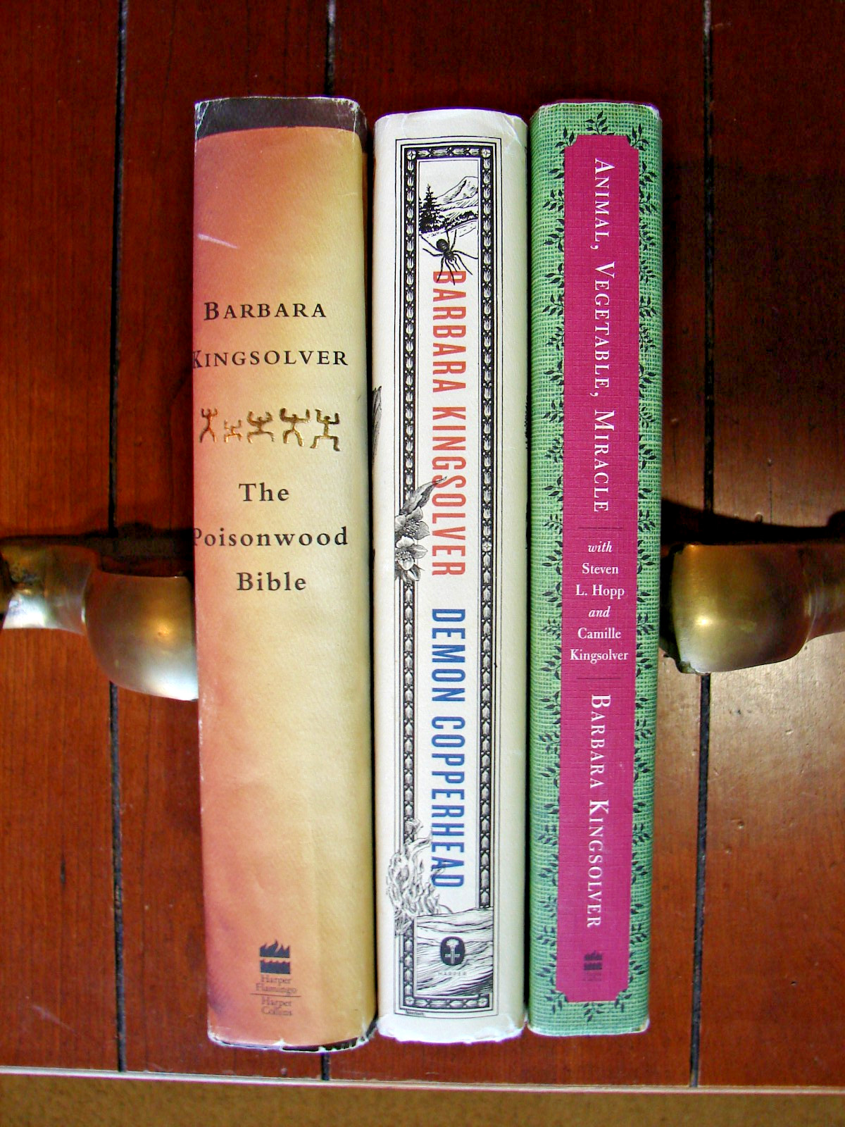 3 HC Barbara Kingsolver all 1st Ed Demon Copperhead – Poisonwood Bible + SIGNED