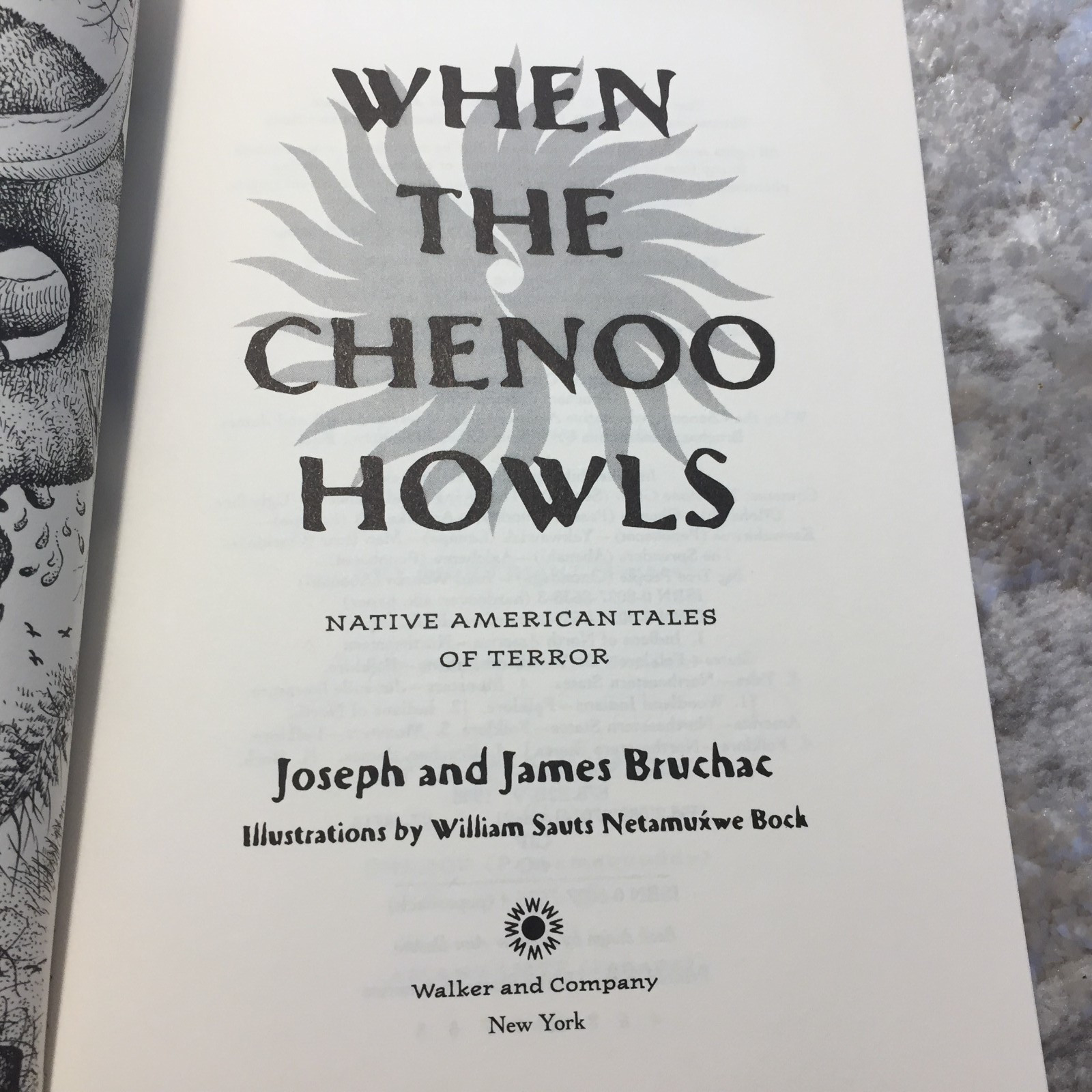 When The Chenoo Howls Native American Tales Of Terror Bruchac 1999 Walker SIGNED