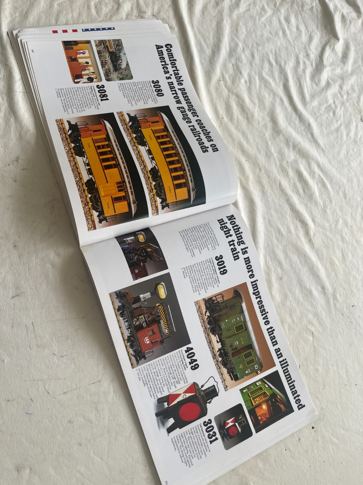 THE WORLD OF LGB 1986 ENGLISH CATALOG 112 PAGES MODEL TRAIN BOOK