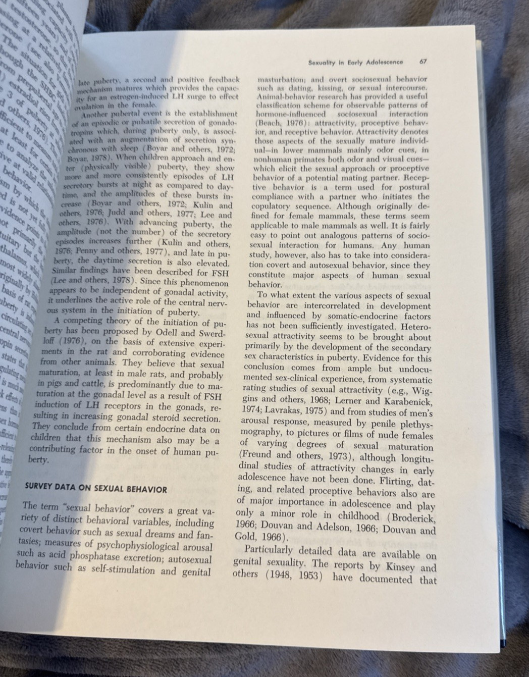 HANDBOOK OF HUMAN SEXUALITY HARDCOVER 1980 365 PAGES JOHN MONEY BENJAMIN WOLMAN