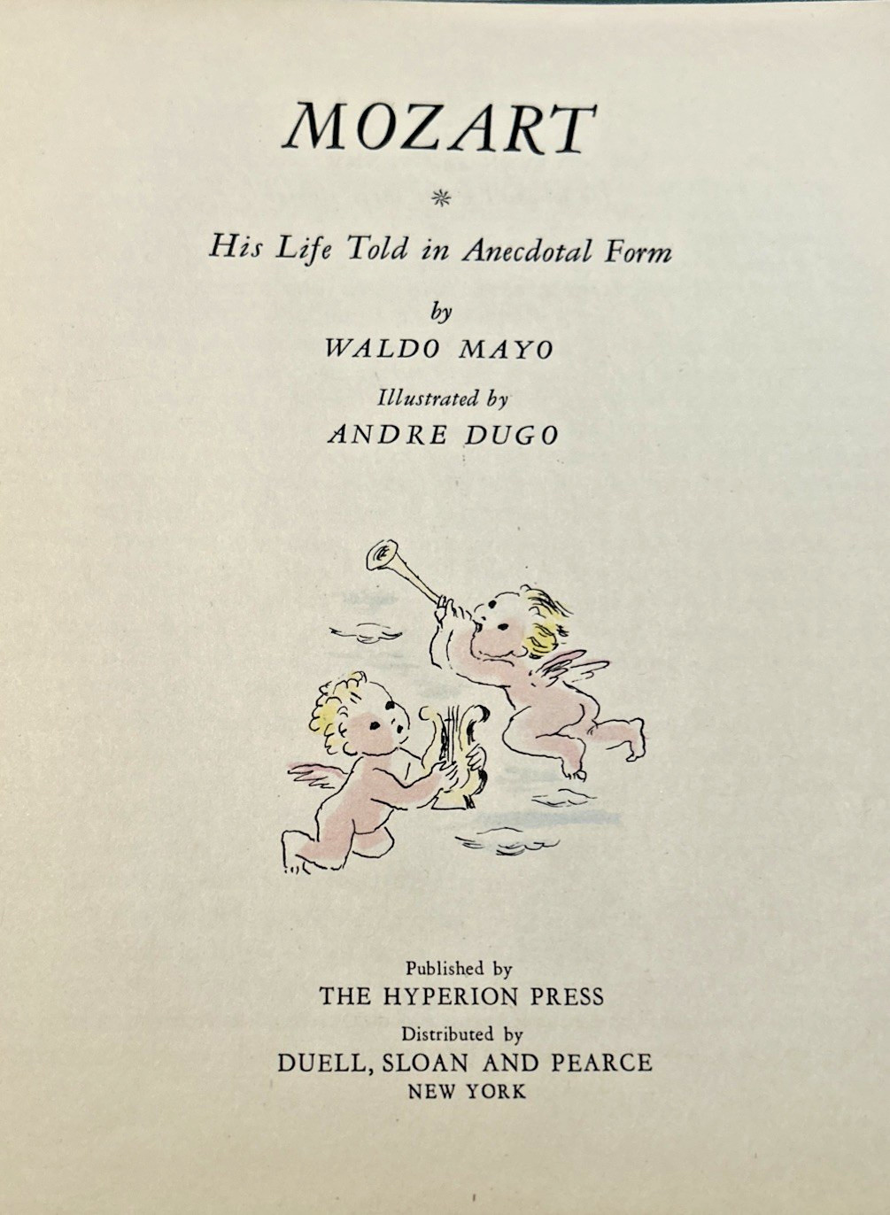Vintage Children’s Books on Composers ~ Lot of 5 ~ Hyperion Press ~ 1945/1946