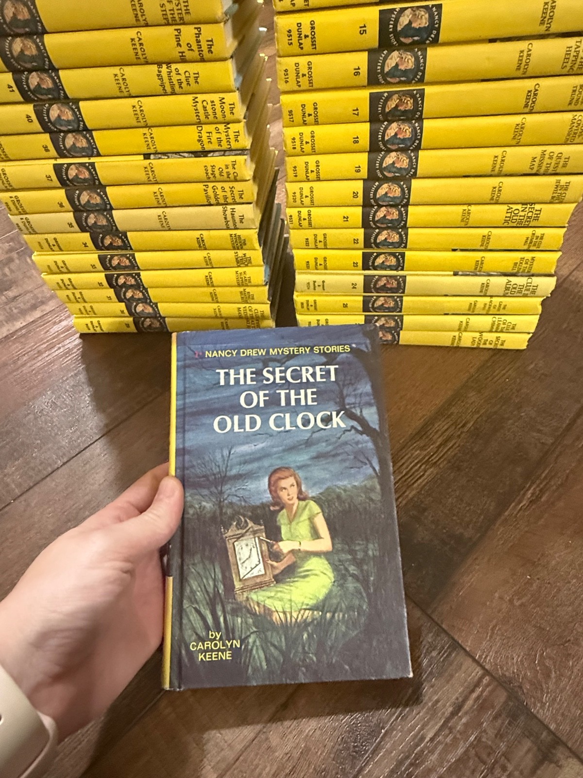 vintage Nancy Drew books