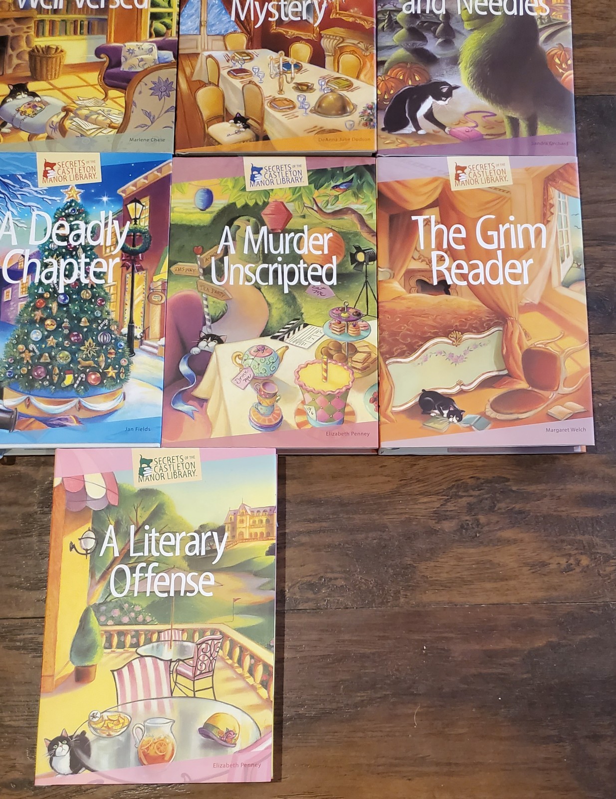 Secrets of the Castleton Manor Library Annie’s Hardcover Book – Lot of 13