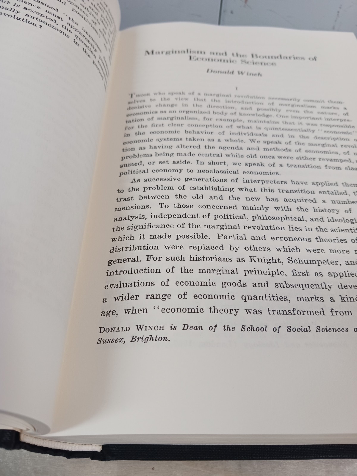 The Marginal revolution in economics;: Interpretation and evaluation