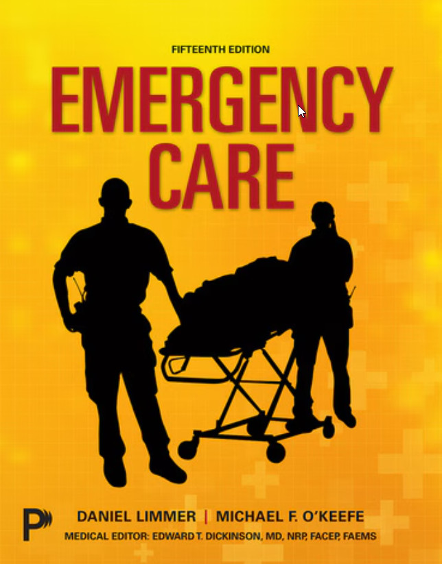 Emergency Care 15th edition textbook 9780135350683