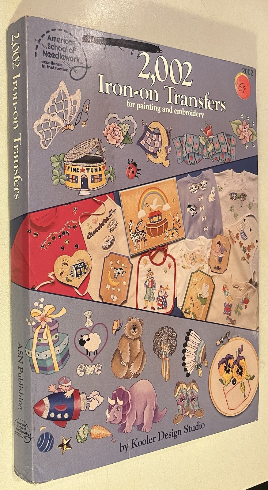 2,002 Iron-on Transfers for Painting and Embroidery