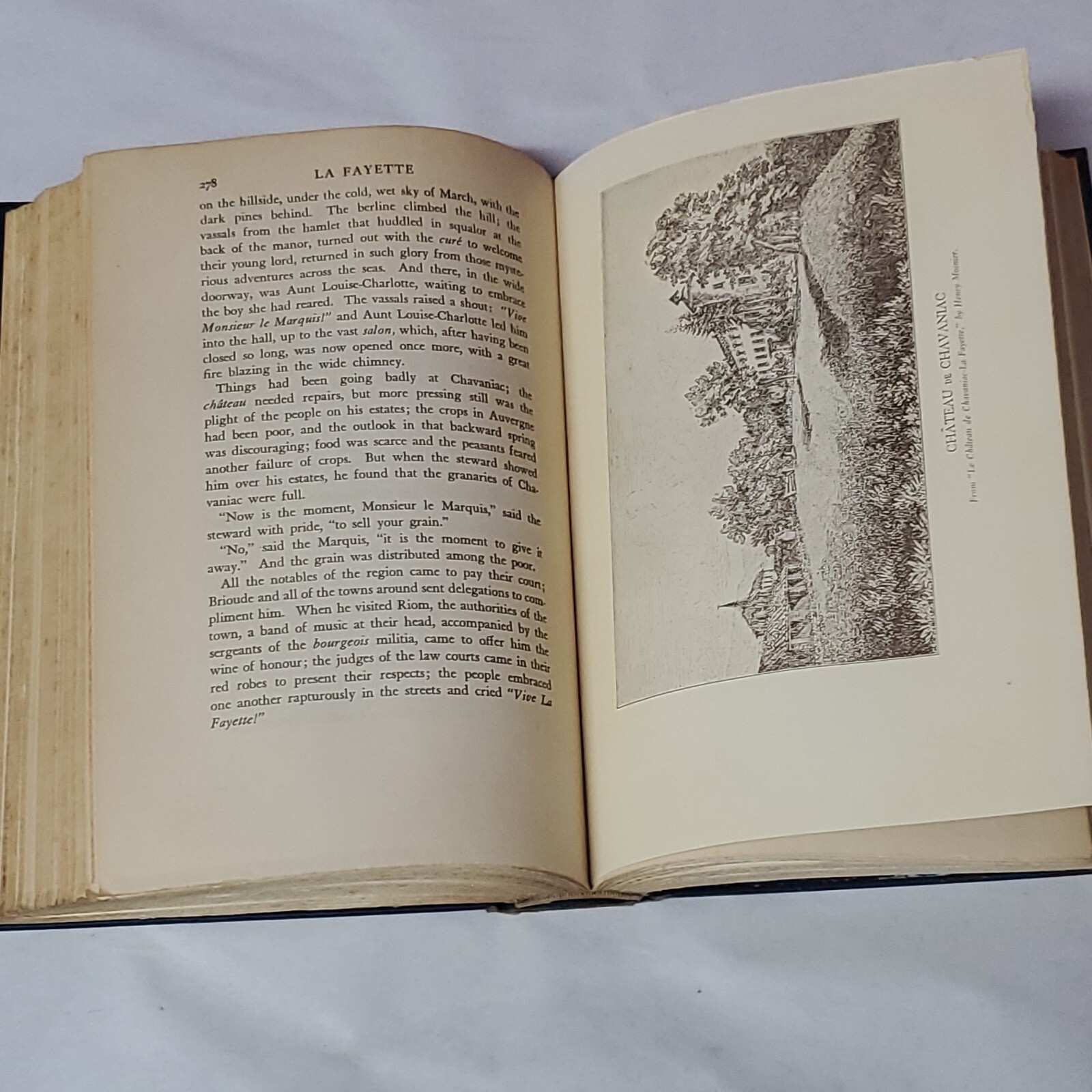 La Fayette by Brand Whitlock Vol 1 & 2 HC 1st Ed 1929 D. Appleton & Co. MCMXXIX