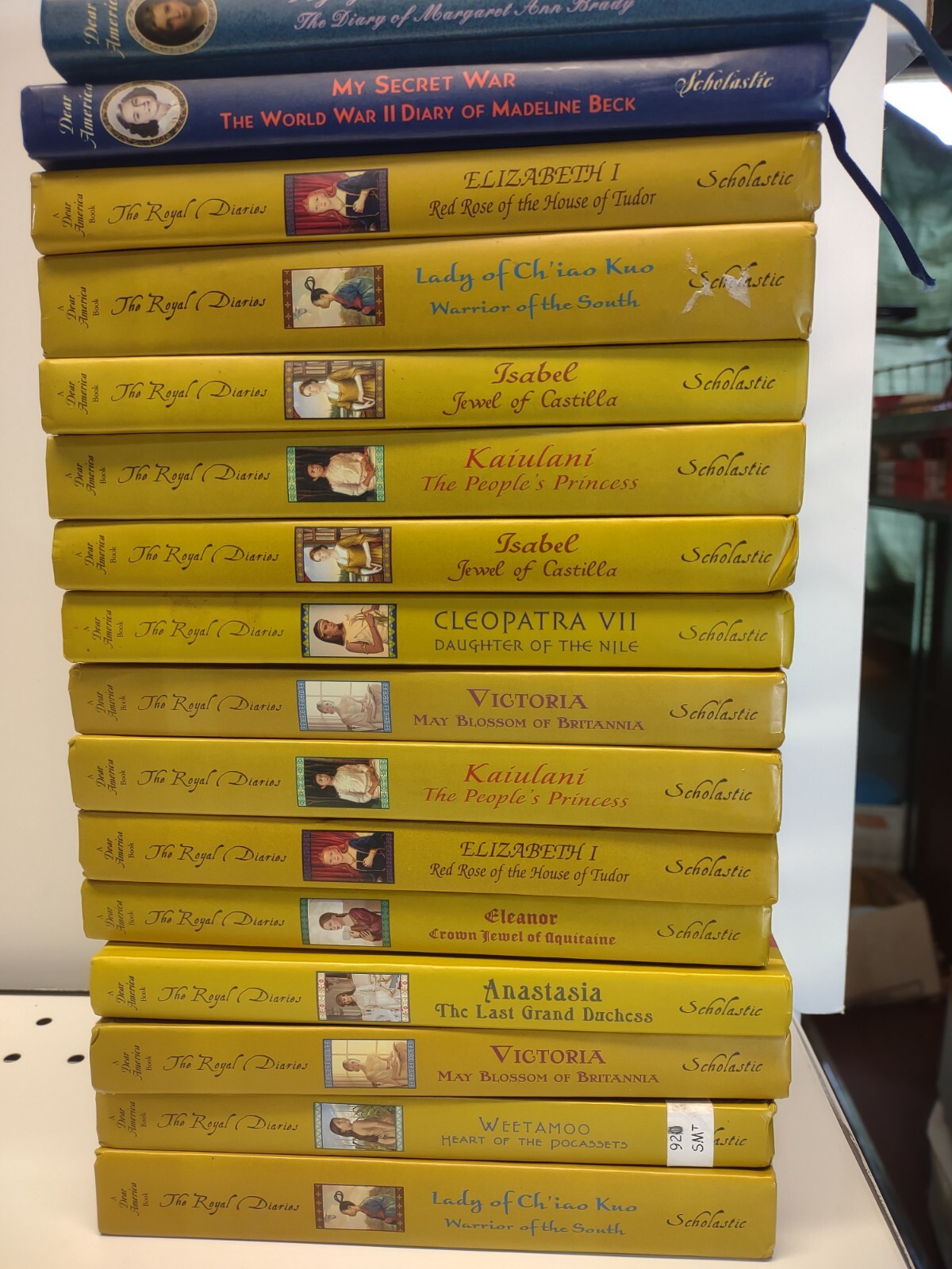 Royal Diaries and Dear America Series Scholastic Choose your lot