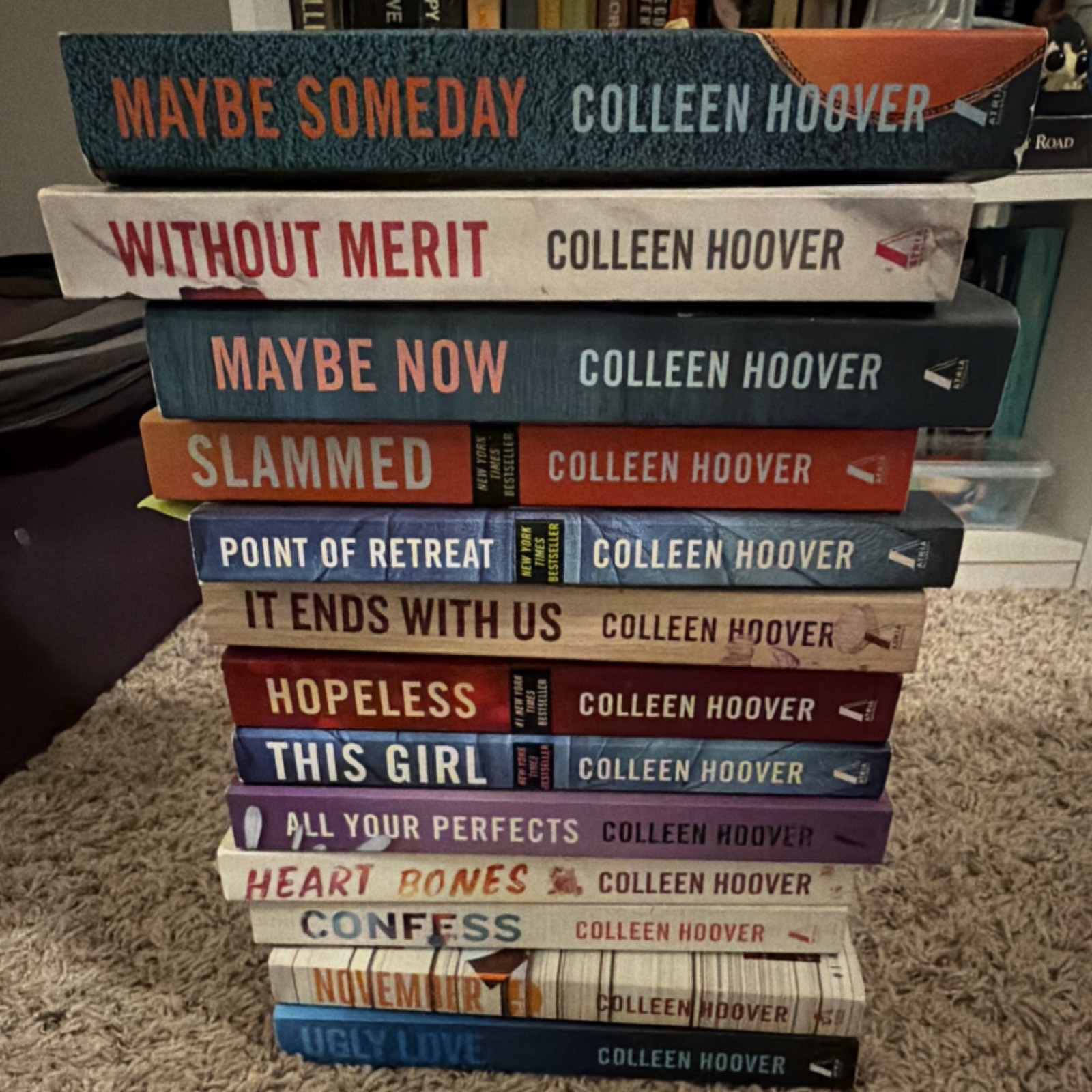 Colleen Hoover Paperback Romance Book Lot