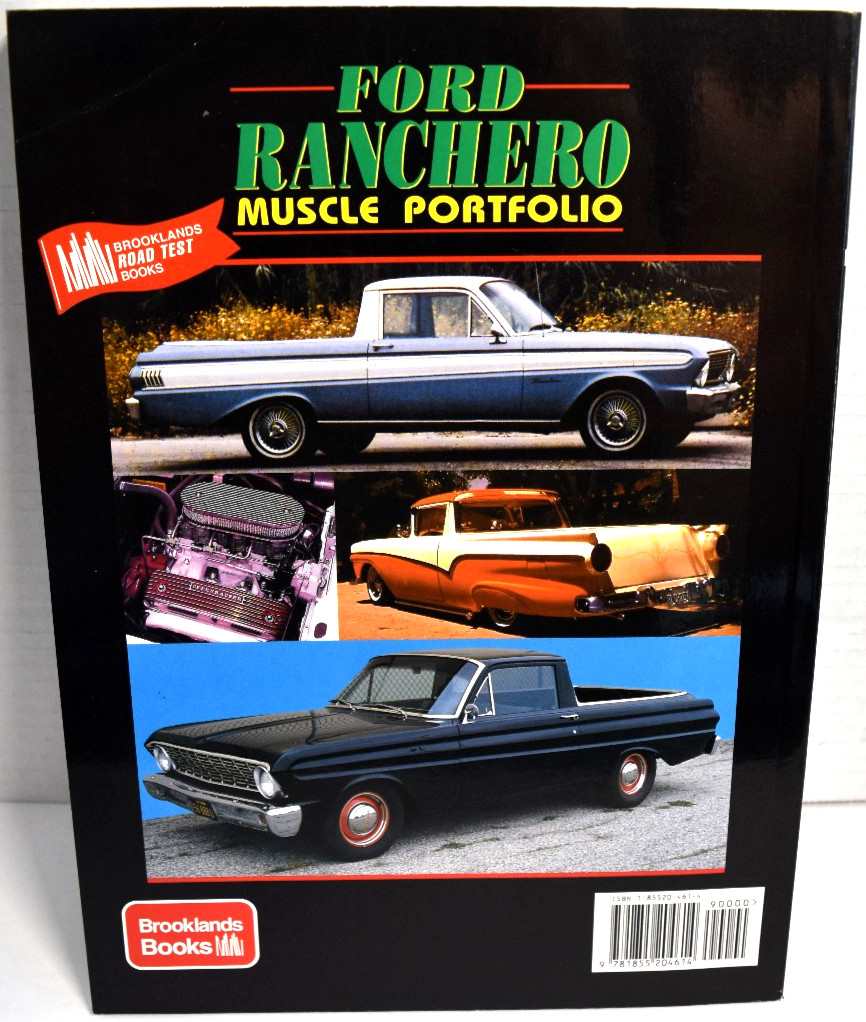 Ford Ranchero Muscle Portfolio 1957-1979 Brooklands Books Softbound *VERY GOOD*