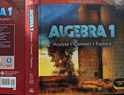 Algebra 1: Teacher Edition, Holt Mcdougal