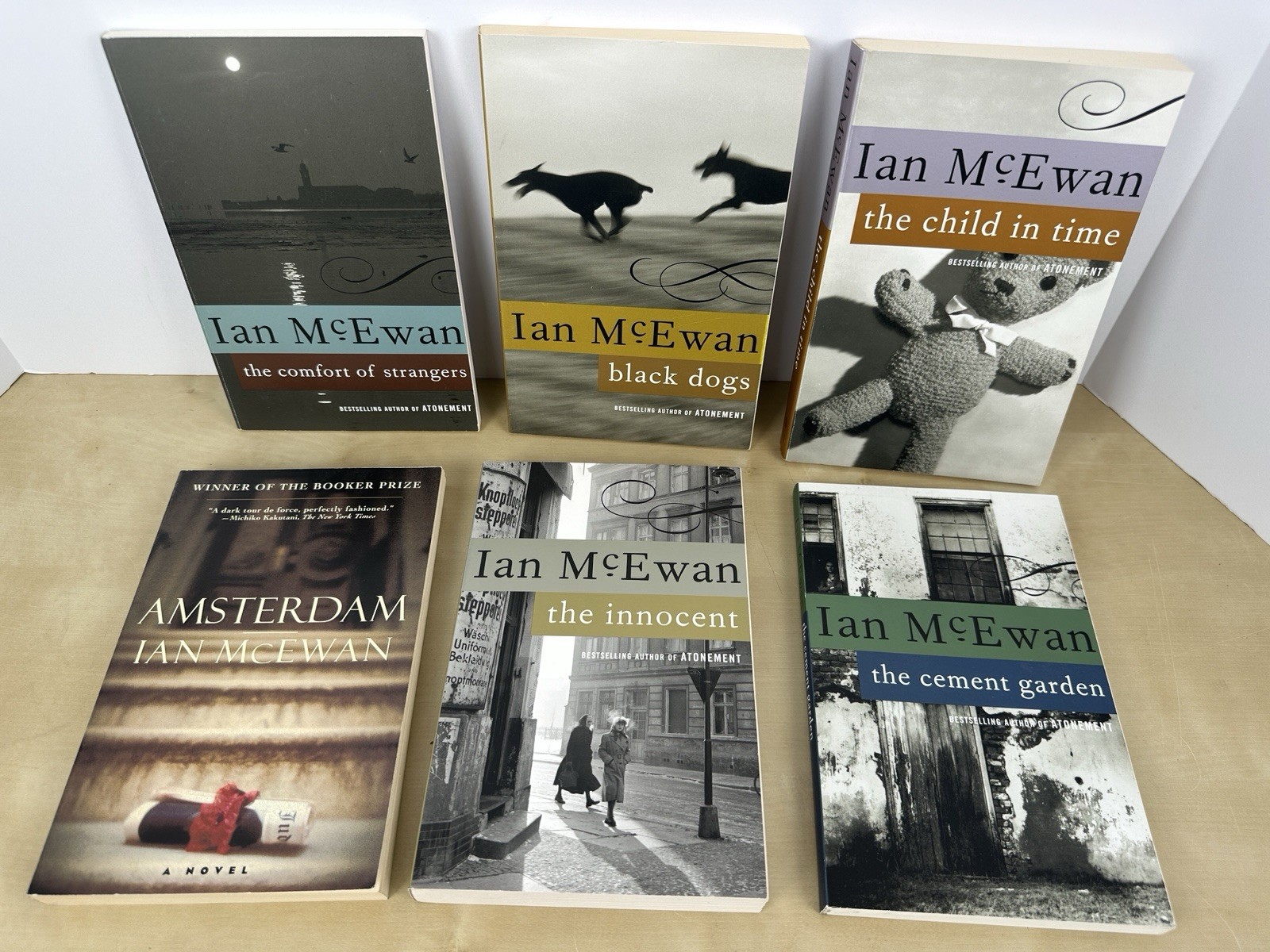 Ian McEwan Lot Of 7 Books – 6 PB 1 HC Great Condition – Saturday Amersterdam