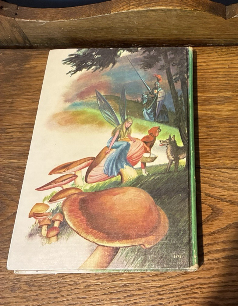 Fairy Tales by Whitman Publishing 1950 LARGE Size Children’s Book