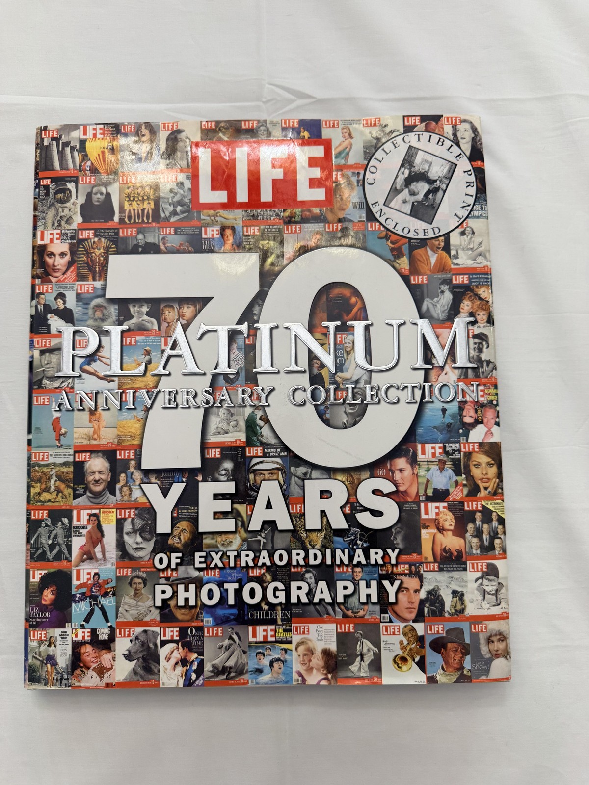 LIFE Platinum Anniversary 70 Years Photography Sullivan Burrows HC DJ Poster