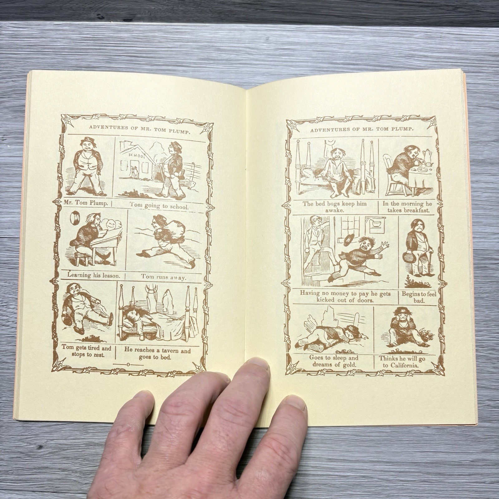 Childrens Stories of the 1850’s Americana Review Staple Bound Paperback Booklet