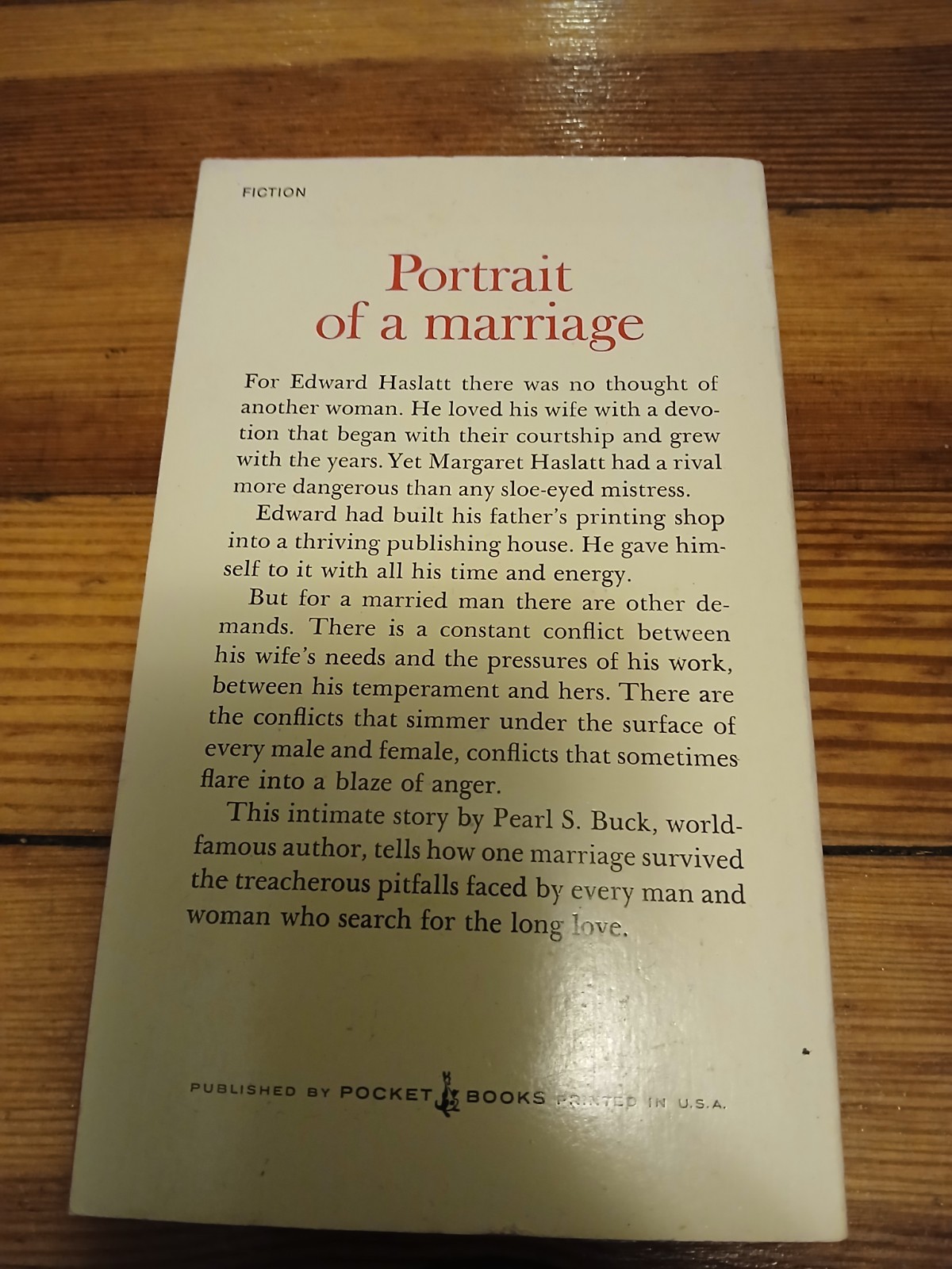Pearl S. Buck Paperback Book Lot 6 Pocket books and Cardinal editions