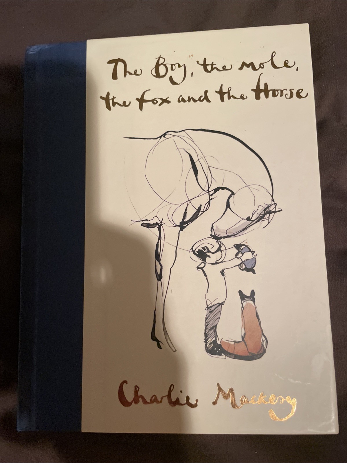 THE BOY, THE MOLE, THE FOX, AND THE HORSE by Charlie Mackesy. Hardcover Edition