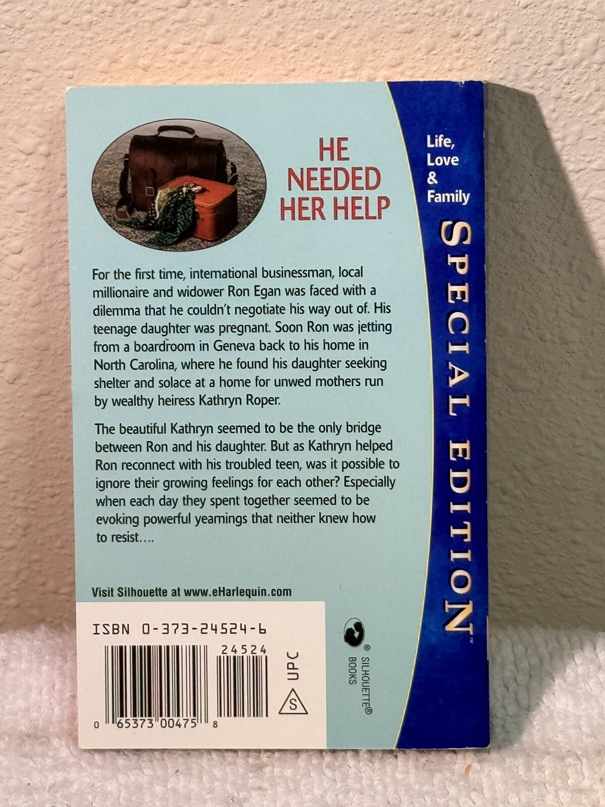 Silhouette Special Edition Series Lot 4 Paperback Books