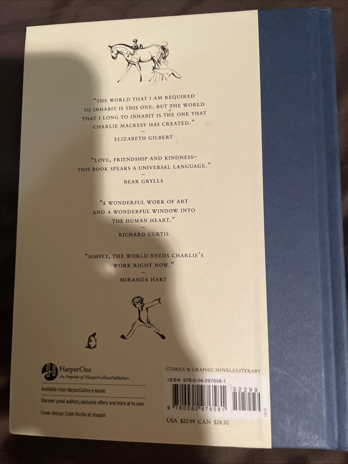 THE BOY, THE MOLE, THE FOX, AND THE HORSE by Charlie Mackesy. Hardcover Edition