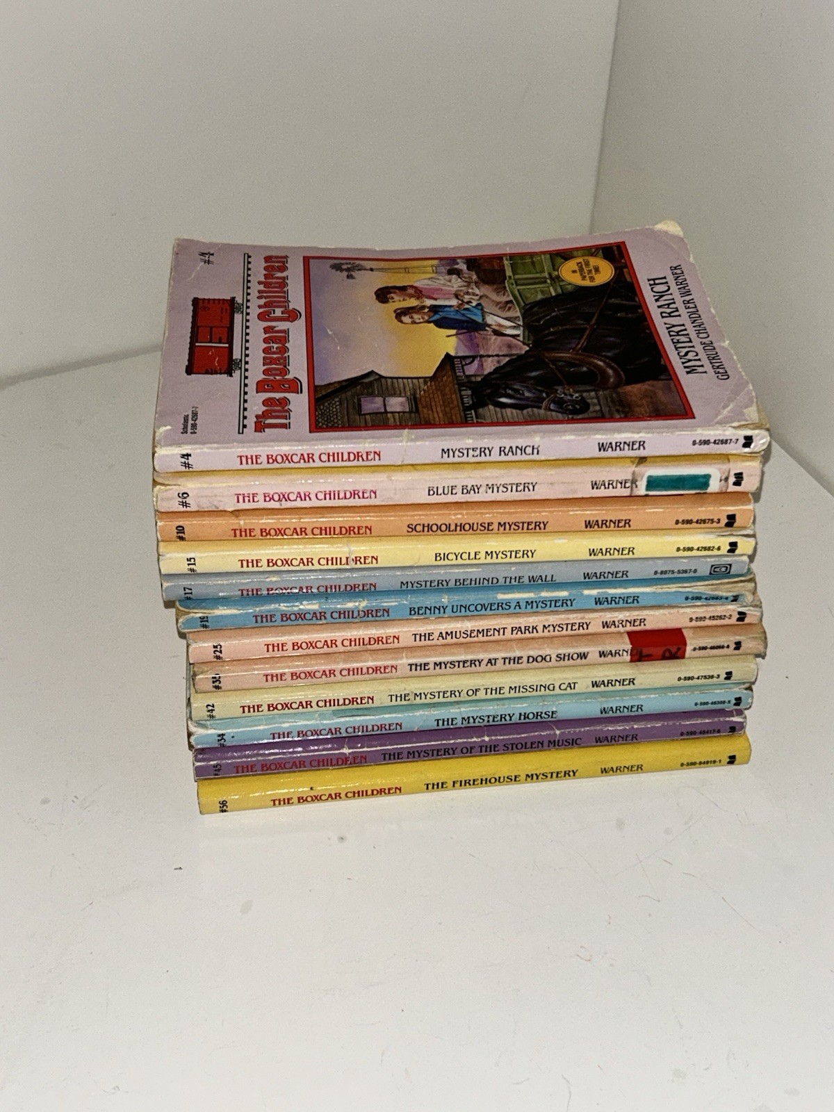 Gertrude Chandler Warner Boxcar Children Paperback Book Lot Ages 9-12
