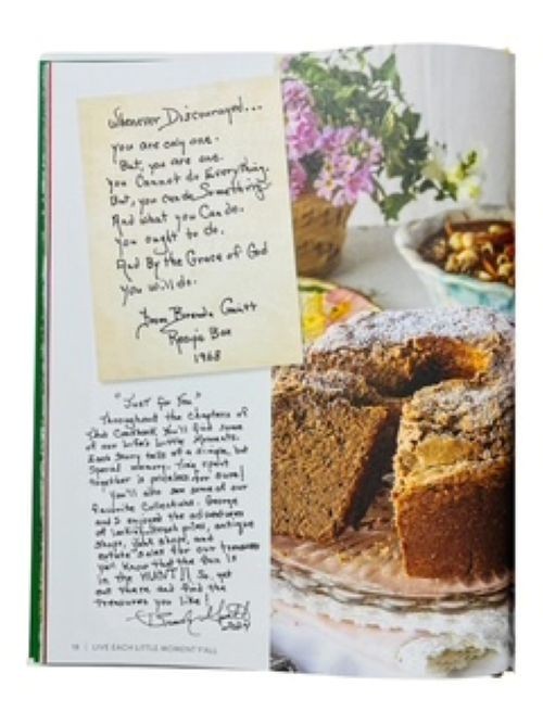 Brenda Gantt’s 3rd Cookbook „Love Each Little Moment Y’all“, Recipes, Family