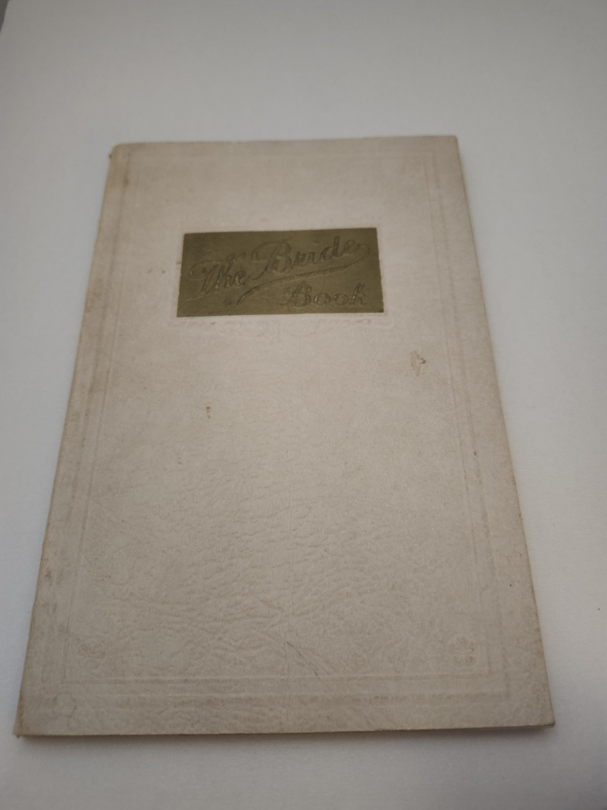 1910s Bride’s Book Milwaukee WI Marriage Record Cookbook Tons of Advertising
