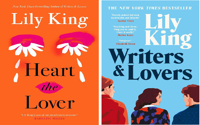 Lily King 2 book set : heart the lover + writers & lovers paperback….