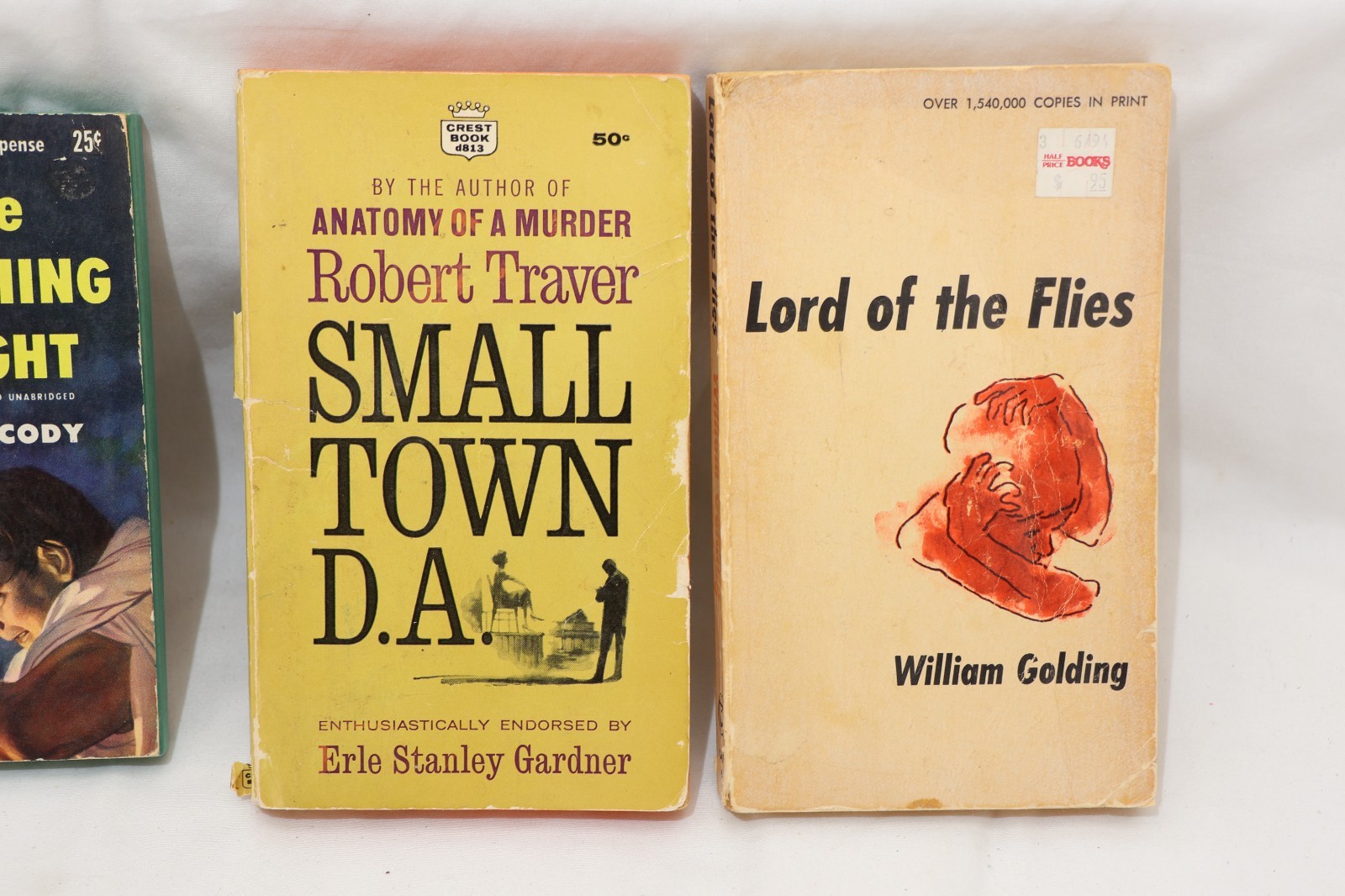Lot of 10 Vintage Paperbacks, 1950s Copyrights, No Duplicates, B527