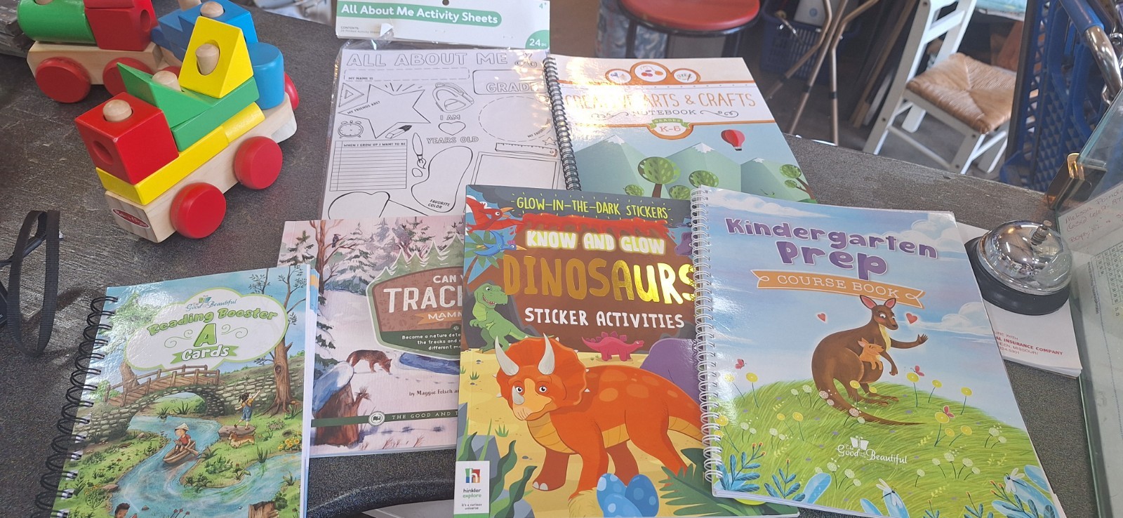New Lot Of 6 K-6 Home School Educational Materials The Good & The Beautiful