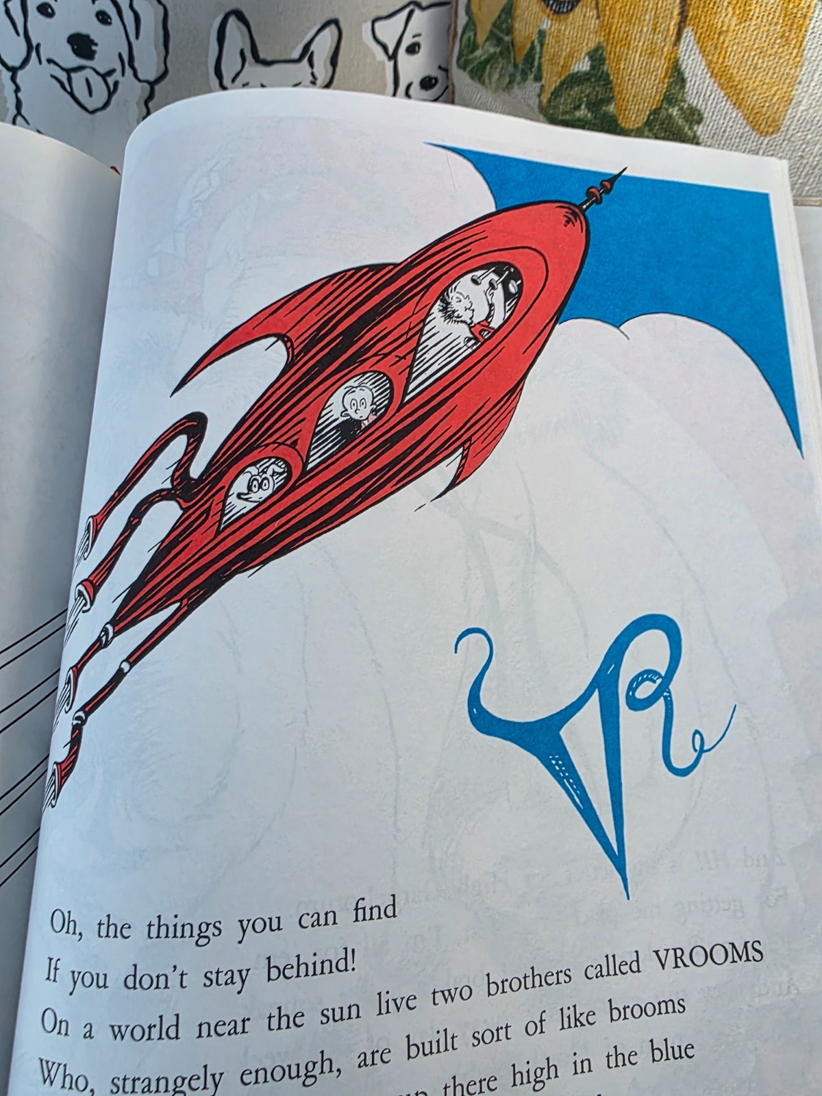 On Beyond Zebra 1983 Dr. Seuss Large size Vintage Hardcover Retired Classic